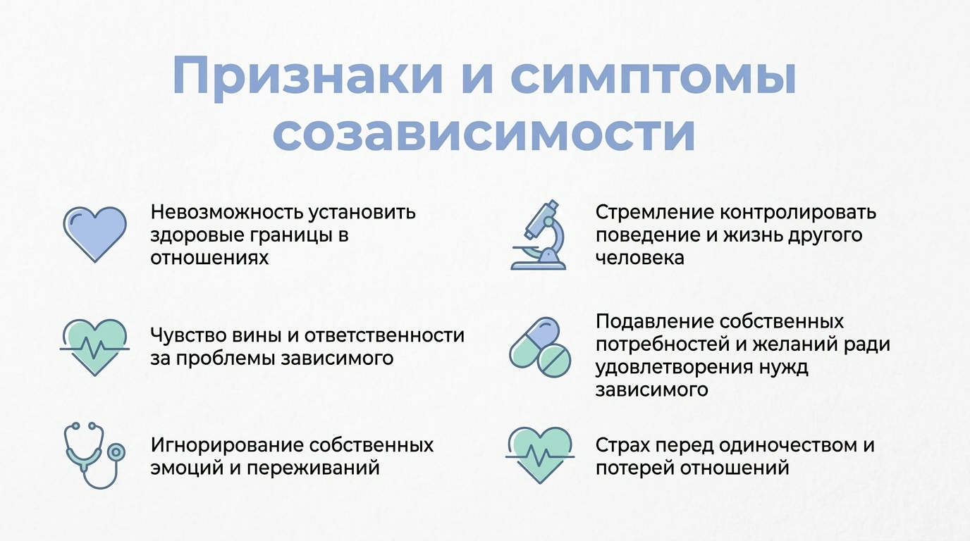 Признаки и лечение созависимости
